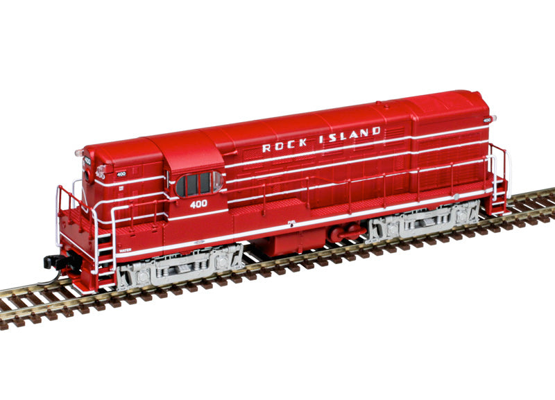 Atlas 40005544 FM H15-44 RI Rock Island #400 (red, silver) DCC & Sound N Scale