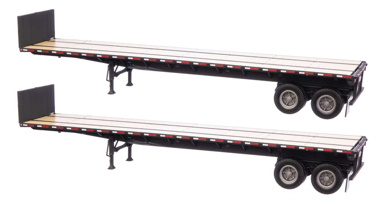 Image for 949-2703 40' Flatbed Trlr Blk 2/