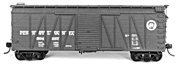 Tichy Train Group USRA Boxcar HOゲージ Tichy Train Group 4026 40' USRA Single Sheathed Wood Boxcar - Kit