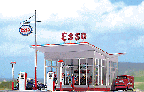Image for 189-1005 Gas Station 1950s ESSO