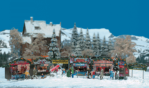 Image for 189-1059 Christmas Fair Street Scn