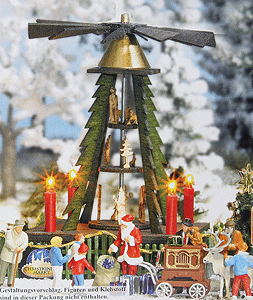 Image for 189-1415 Christmas Pyramid w/Fence