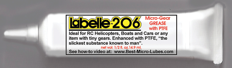 Labelle Industries 206 Hi-Prfmnc RC Grease 1/2oz Part # 430-206