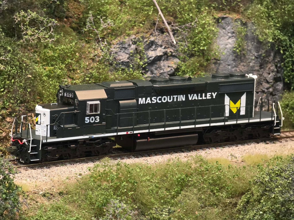 HomeShops MV 508 - HO Scale Mascoutin Valley DCC/Sound Equipped SD38-2 Locomotive