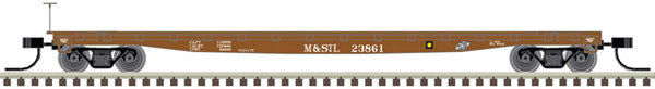 Atlas {50005164} 53' 6" Flat Car MStL Minneapolis & St. Louis Railway #23862 (Scale=N) Part#150-50005164