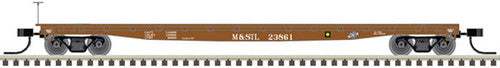 Atlas {50005164} 53' 6" Flat Car MStL Minneapolis & St. Louis Railway #23862 (Scale=N) Part#150-50005164