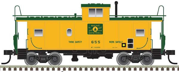 ATLAS 50005605 Standard Caboose MEC Maine Central #655 N Scale