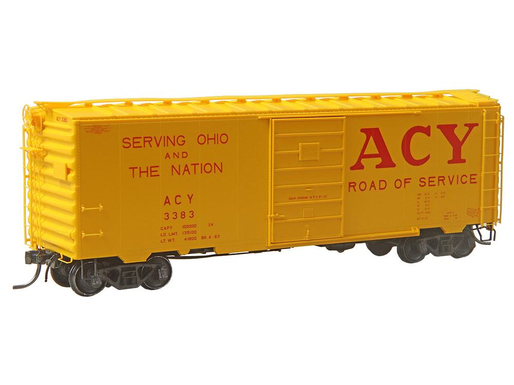 Kadee 4339 40' PS-1 Boxcar ACY Akron Canton & Youngstown #3383 HO Scale