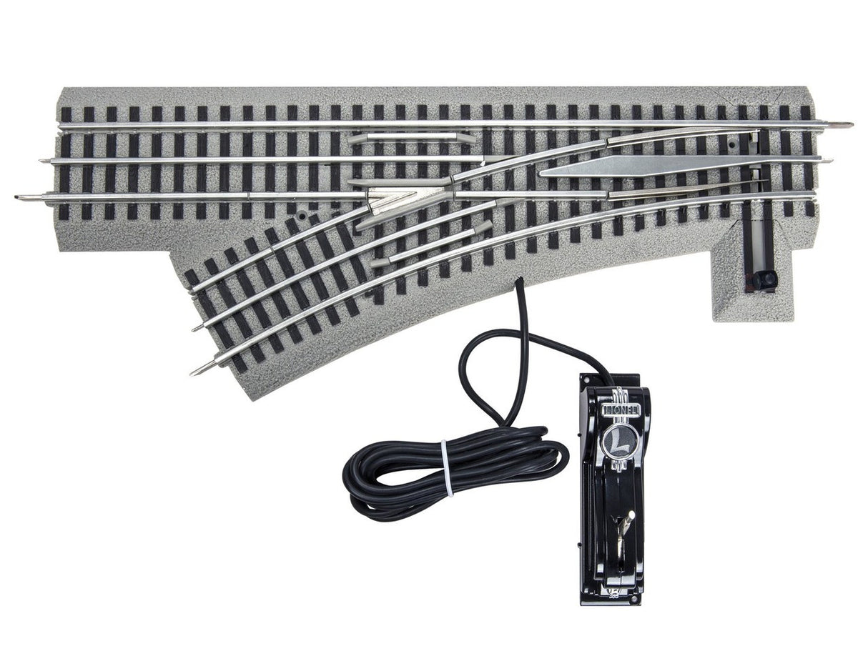 681949 Lionel / FasTrack(TM) Track w/Roadbed-3-Rail-Remote LH Turnout O48 Switch (Scale=O) #434-681949