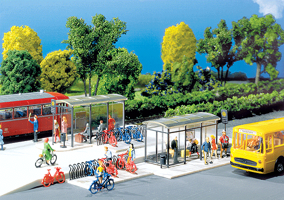 Image for 272-272543 Bus Stop Shelter w/BikeRk