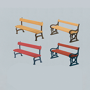 Image for 272-180443 Park Benches Assrtd 12/