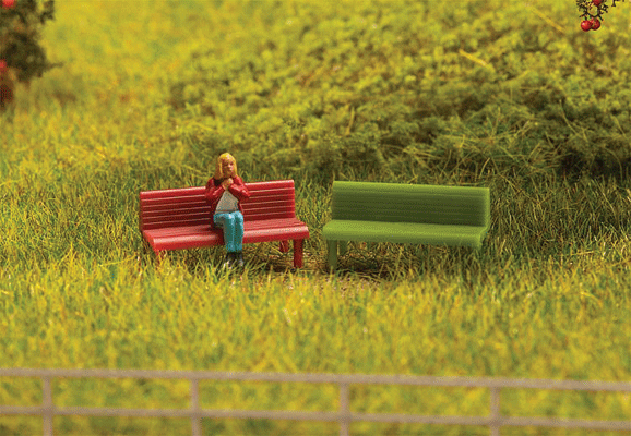 Image for 272-180919 Benches Wood 4/