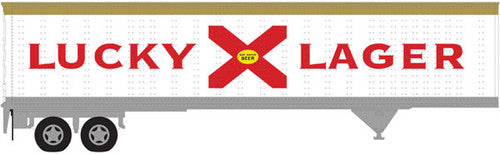 ATLAS 20006312 45' Pines Trailer Lucky Lager (white, red) HO Scale