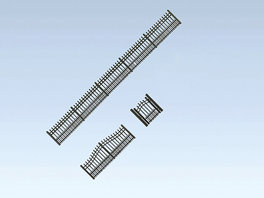 Image for 272-180411 Garden Iron Fence