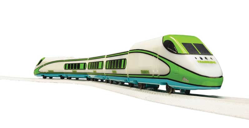 Atlas 15000100 Trainkids Glow In The Dark Passenger Train Set HO Scale