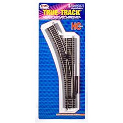 Atlas 478 True-Track(R) Code 83 Track & Roadbed System -- Manual Snap-Switch - Left Hand HO Scale