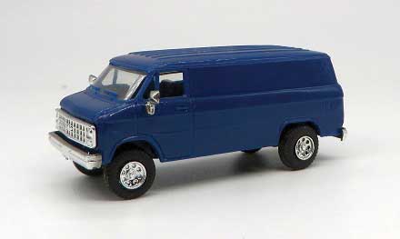Image for 729-900463 Chevy cargo van blue