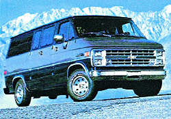 Image for 729-900411 Chevy Sportvan White