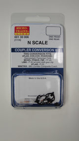 00130006 MICRO TRAINS / 001 30 006 COUPLER CONVERSION KIT (1114)  (SCALE=N)