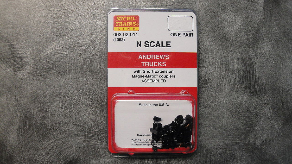 00302011 MICRO TRAINS / 003 02 011 ANDREWS TRUCKS (1052) -  (SCALE=N)