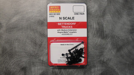 00302022 MICRO TRAINS / 003 02 022 BETTENDORF TRUCKS (1003) -  (SCALE=N)