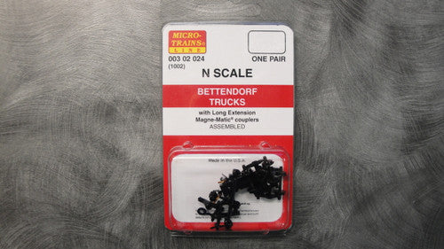 00302024 MICRO TRAINS / 003 02 024 BETTENDORF TRUCKS (1002) -  (SCALE=N)