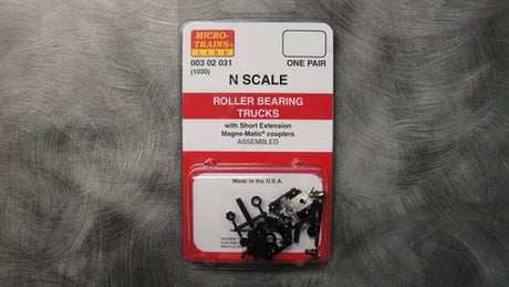 00302031 MICRO TRAINS / 003 02 031 ROLLER BEARING TRUCKS (1030)  (SCALE=N)