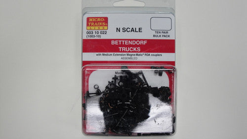 00310022 MICRO TRAINS / 003 10 022 BETTENDORF TRUCKS (1003-10) -  (SCALE=N)