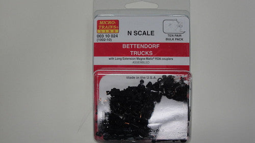00310024 MICRO TRAINS / 003 10 024 BETTENDORF TRUCKS (1002-10) -  (SCALE=N)