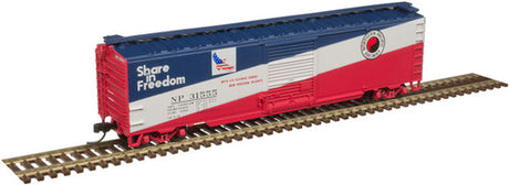 ATLAS 50003877 50' SD Boxcar NP Northern Pacific Share the Freedom #31555 N Scale