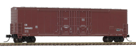 Atlas 50005213 Evans 53' Double Plug-Door Boxcar - CR Conrail #368605 (Boxcar Red, white) N Scale