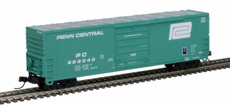 Atlas 50005232 Class X72 50' Boxcar PC - Penn Central #229040 (Jade Green, white; Large Logo) N Scale