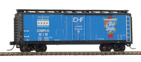Atlas 50005660 40' Plug-Door Boxcar - OSRX Old Style #899 (blue, white, red, gold) N Scale