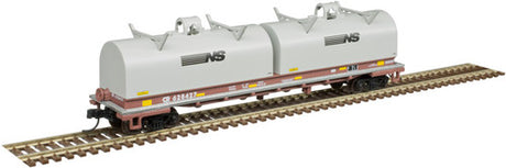ATLAS 50005715 48' Cushion Coil Car - CR - Conrail w NS Hood #628427 N Scale