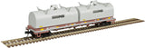 ATLAS 50005713 48' Cushion Coil Car - CR - Conrail w NS Hood #628345 N Scale