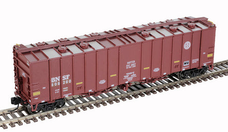 Atlas 50005808 BNSF Railway #808260 (Boxcar Red, Buffer Service) 4180 Airslide Covered Hopper N Scale