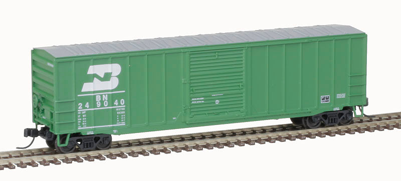 ATLAS 50005985 ACF 50'6" Boxcar Burlington Northern 249040 (Cascade Green, white) N Scale