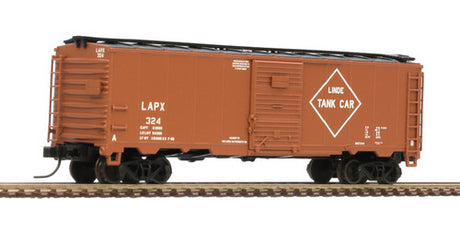 Atlas 50006105 1932 ARA 40' Steel Boxcar Linde Air Products #161 (Boxcar Red, white) N Scale