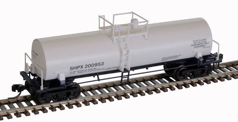 Atlas 50006160 SHPX #201026 (white, blue) ACF 14,000 Gallon Kaolin Tank Car N Scale