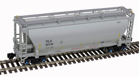 Atlas 50006214 Trinity 3230 Hopper Trinity Industries Leasing TILX #30125 (gray, black) N Scale