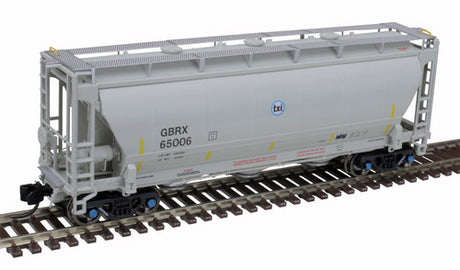 Atlas 50006219 Trinity 3230 Hopper TXI GBRX #65006 (gray, black, blue) N Scale