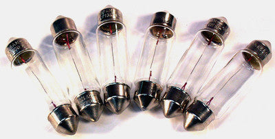229 NCE /  6PK-1.00 1.00-Amp Replacement Lamps (SCALE=ALL) Part # = 524-229