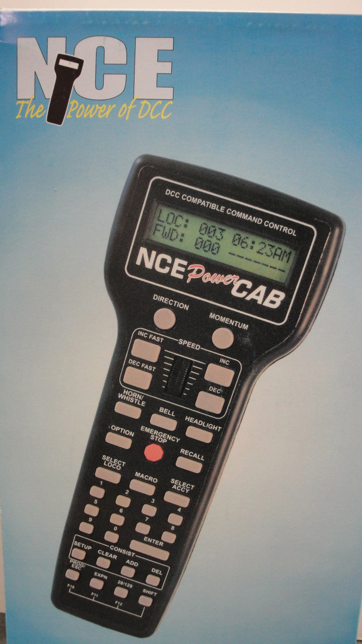 NCE 25  Power Cab DCC Starter System - North (SCALE=ALL)Part # = 524-25