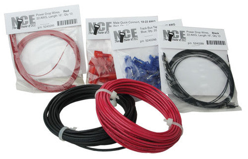 267 NCE /  25 foot DCC Layout Wiring KitÊ -- DCC Main (SCALE=ALL) Part # = 524-267