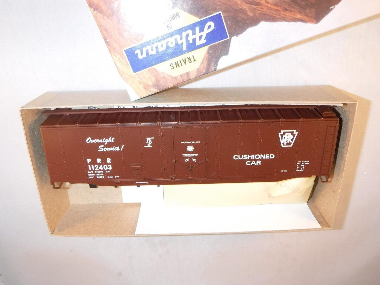 Bev-Bel 542-2 50' Plug-Door Boxcar Pennsylvania "Overnight Service-D/F" #112487 HO Scale