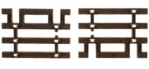 598 Atlas HO Scale Code 83 Flex-Track End Ties clip on to the end of the code 83 flex-track to fill the gap