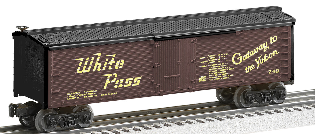 Lionel 6-31793 White Pass & Yukon Freight 3-Pack O Scale