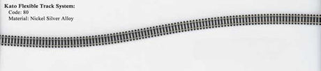 Kato N 21-000 Unitrack N Flexible Track - 808mm (31 13/16") N Scale, 21000