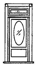 Image for 300-5042 Door Res Oval Wndw/F/T 2/