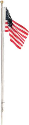 Woodland Scenics 5951 Medium US Flag Pole - Just Plug(TM) (SCALE=ALL)  Part # 785-5951